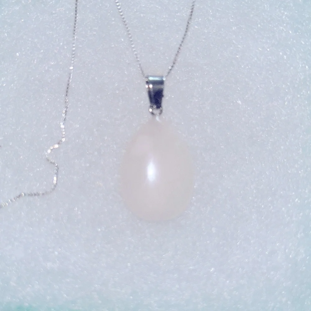 Boho hippie Agate Sterling Silver 16” Necklace